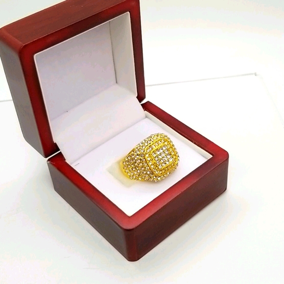 Mens bling ring - Picture 2 of 2